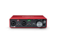 focusrite scarlett 2i2, audio interface, home recording studio equipment, how to start a recording studio