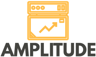 Amplitude Logo - Black _ Gold Transparent